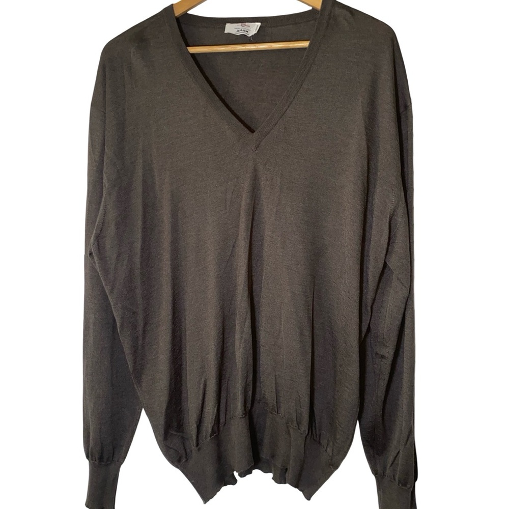 Avon Celli cashmere and silk blend dark green sweater‎ size EU54/ XXL